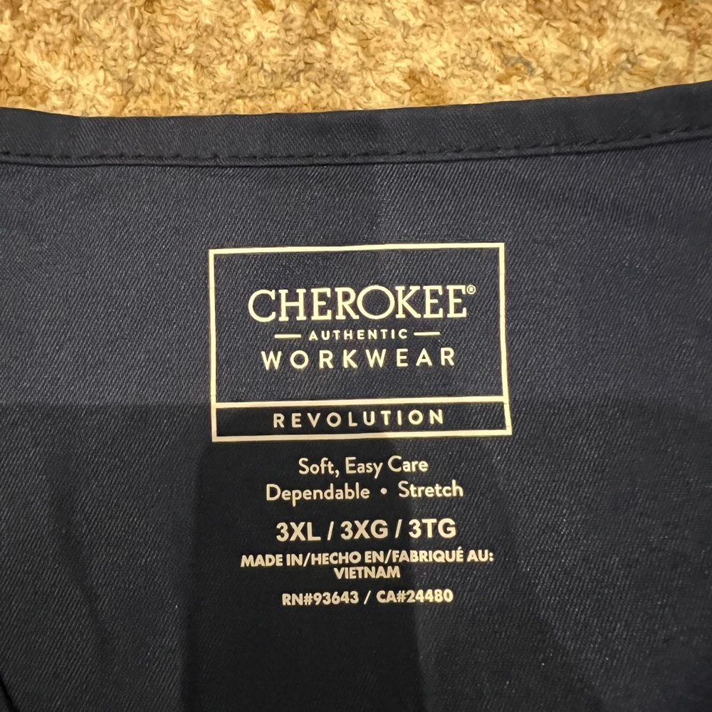 Cherokee Navy Scrub Set - Picture 3 of 11